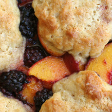 Blackberry-Peach Cobbler with Sour Cream Biscuits Recipe