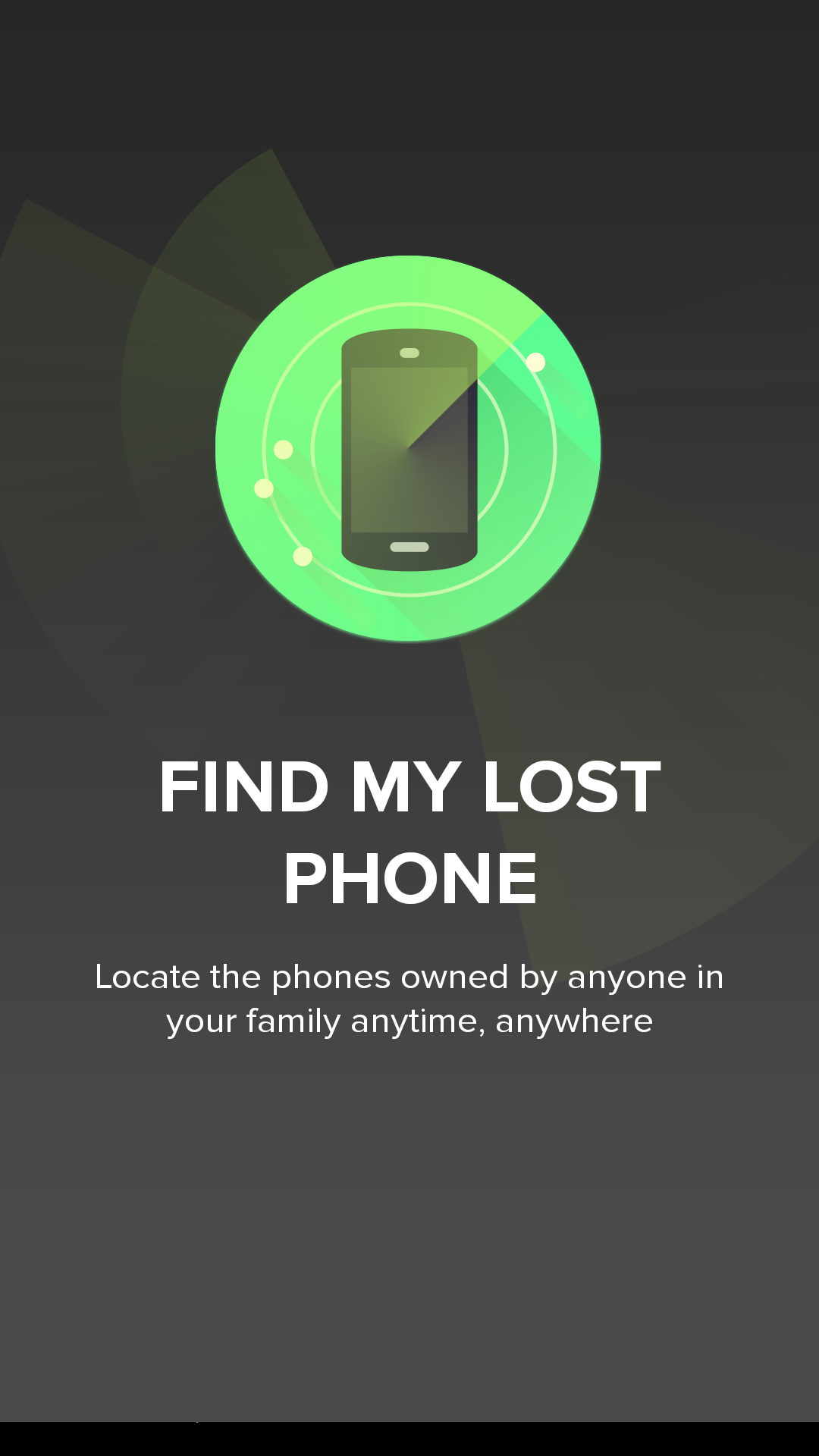 Android application Find My Phone screenshort