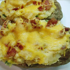 Cheesy Bacon Baked Potatoes