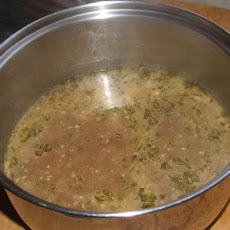 Garlic and Rosemary Jus