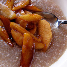Hot Buckwheat Cereal with Cinnamon Apples