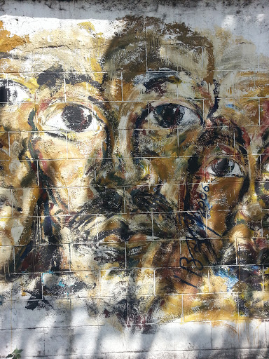 Three Men Mural