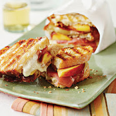 Country Ham-and-Peach Panini
