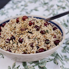 Orzo, Grape and Pistachio Salad