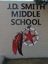 J. D. Smith Middle School Dream Catcher Mural