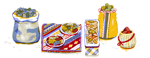 Google Doodle Potato Day 2013