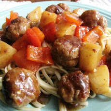Sweet & Spicy Turkey Meatballs