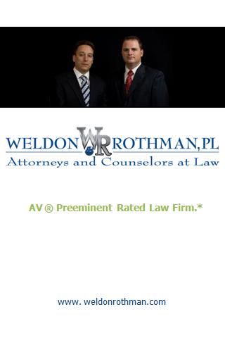 FL car accident Weldon Rothman