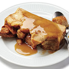 Bread Pudding with Salted Caramel Sauce