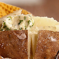 Baked Potatoes with Herb Butter