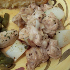 Lebanese Chicken & Potatoes - Ww Friendly - 7 Points