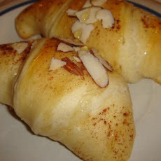 Honey Cream Filled Crescents