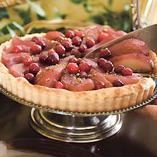Spiced Cranberry-Pear Tart