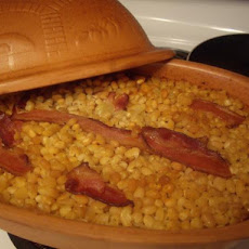 Baked Beans in Clay Pot