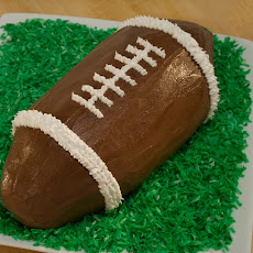 Football Ice Cream Cake