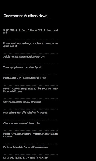 【免費新聞App】Government Auctions News-APP點子
