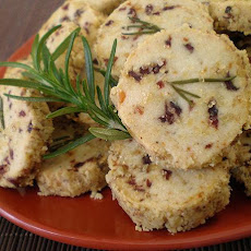 Rosemary Blue Cheese Ice Box Cookies
