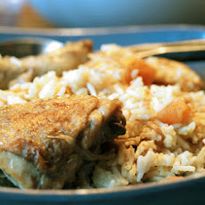 Iranian Chicken With Rice (Morgh Polou)