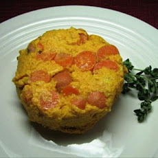 Carrot-Thyme Timbales