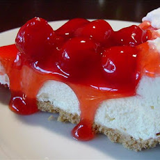No Bake Cherry Cheesecake Pie