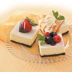 Topped Cheesecake Squares Recipe