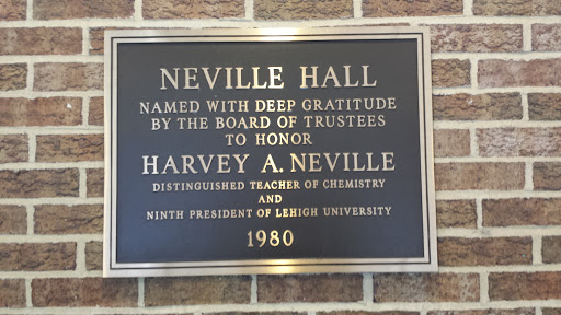 Neville Hall Plaque