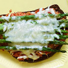 Deviled Ham Melts with Asparagus