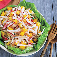 Jicama, Radish and Mango Salad
