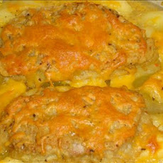 Cheese-Glazed Autumn Pork