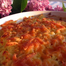 Luxury Fish Pie With  Cheesy Potato Rösti Topping