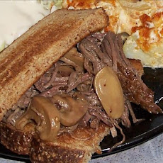 Hot Roast Beef Sandwiches