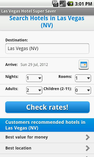 Las Vegas Hotel Super Saver