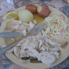 Door County Fish Boil Dinner (At Home)