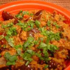 South Indian Eggplant (Aubergine) Curry