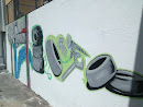 Tyres Street Art