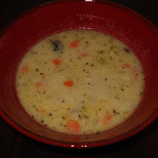 Cream of Roast Chicken Soup