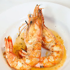 Shrimp Flambeed with Pastis