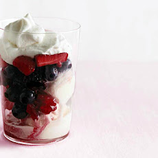 Mixed Berry and Cassis Sundaes