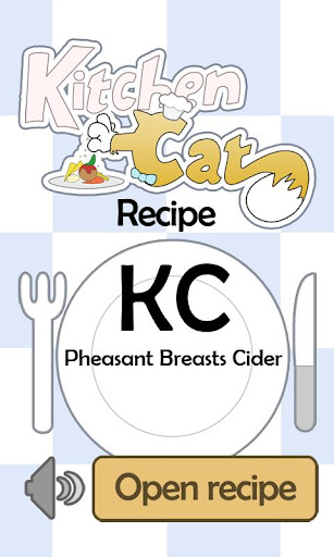 KC Pheasant Breasts Cider