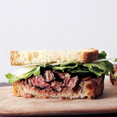 Grilled Steak and Onion Sandwich