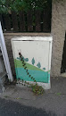Street Art On Box Little Landscape