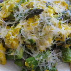 Scrambled Eggs and Apsparagus