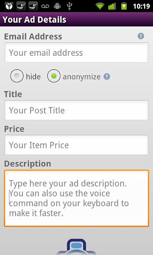 sell-on-craigslist for android screenshot