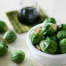 Roasted Balsamic Brussels Sprouts
