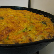 Artichoke and Broccoli Frittata / Crustless Quiche