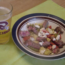 Solo Mediterranean Steak Salad