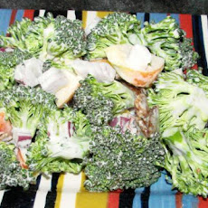 Fresh Broccoli and Apple Salad