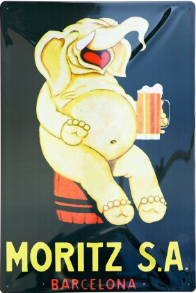 Moritz vintage poster