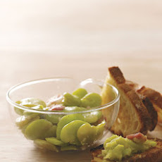 Fava Beans and Pancetta