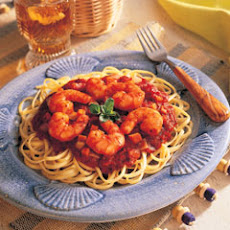 Mediterranean Shrimp & Vegetable Linguine